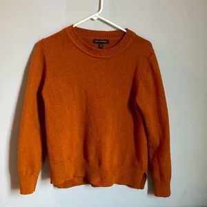 Orange banana republic sweater, size medium